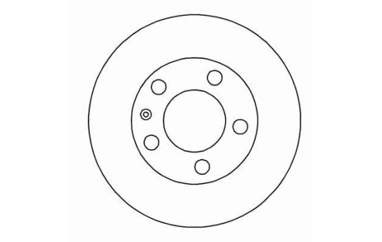 Bromsskiva COATED 16630 ABS