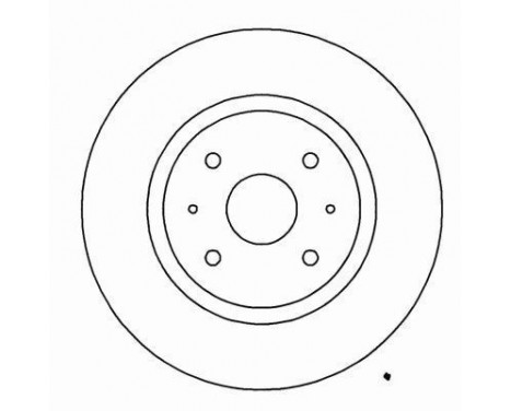 Bromsskiva COATED 16906 ABS