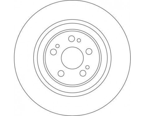 Bromsskiva COATED 17037 ABS