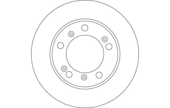 Bromsskiva COATED 17073 ABS