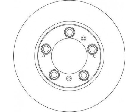 Bromsskiva COATED 17074 ABS