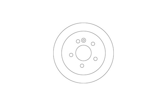 Bromsskiva COATED 17108 ABS, bild 2