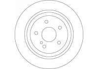 Bromsskiva COATED 17113 ABS