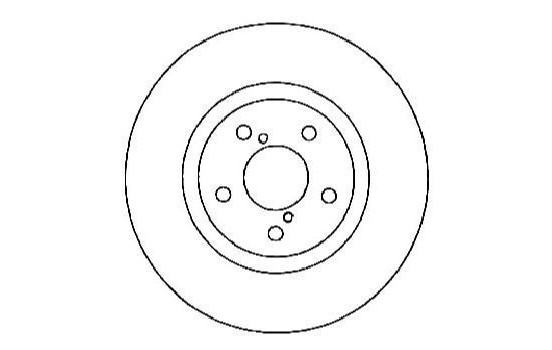 Bromsskiva COATED 17955 ABS
