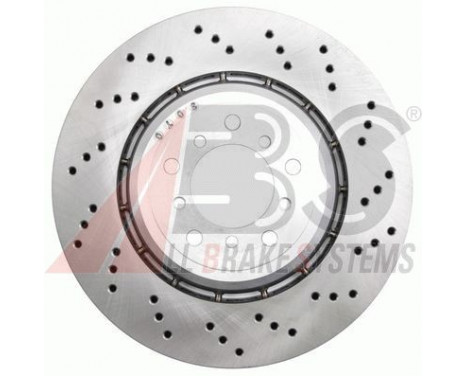 Bromsskiva COATED 18044 ABS, bild 2