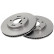 Bromsskiva COATED 18302 ABS