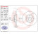 Bromsskiva COATED DISC LINE 08.7354.11 Brembo, miniatyr 3