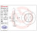 Bromsskiva COATED DISC LINE 08.8163.11 Brembo, miniatyr 3