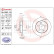 Bromsskiva COATED DISC LINE 08.9081.21 Brembo, miniatyr 2