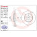 Bromsskiva COATED DISC LINE 08.9734.11 Brembo, miniatyr 3