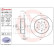 Bromsskiva COATED DISC LINE 08.A038.11 Brembo, miniatyr 3