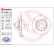 Bromsskiva COATED DISC LINE 08.A268.11 Brembo, miniatyr 2