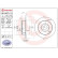 Bromsskiva COATED DISC LINE 08.A273.11 Brembo, miniatyr 3