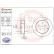 Bromsskiva COATED DISC LINE 08.A273.21 Brembo, miniatyr 3