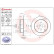Bromsskiva COATED DISC LINE 08.A273.31 Brembo, miniatyr 3