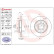 Bromsskiva COATED DISC LINE 08.A332.11 Brembo, miniatyr 3