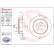 Bromsskiva COATED DISC LINE 08.A333.11 Brembo, miniatyr 3