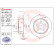 Bromsskiva COATED DISC LINE 08.A533.11 Brembo, miniatyr 3