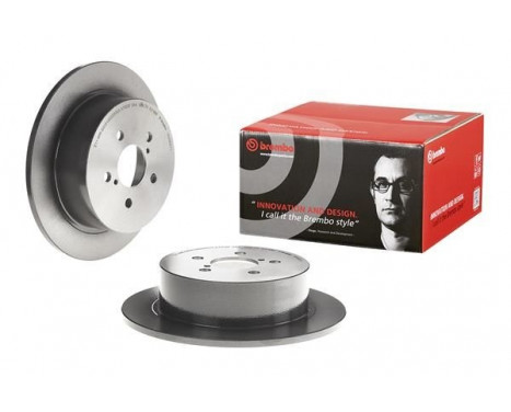 Bromsskiva COATED DISC LINE 08.A605.11 Brembo, bild 3