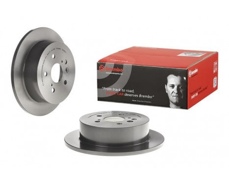 Bromsskiva COATED DISC LINE 08.A608.11 Brembo, bild 3