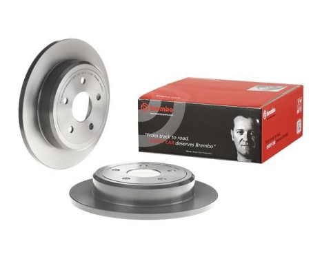 Bromsskiva COATED DISC LINE 08.A863.11 Brembo, bild 3