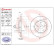 Bromsskiva COATED DISC LINE 08.B045.11 Brembo, miniatyr 3