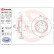 Bromsskiva COATED DISC LINE 08.B347.41 Brembo, miniatyr 2