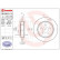 Bromsskiva COATED DISC LINE 08.B412.11 Brembo, miniatyr 2
