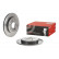 Bromsskiva COATED DISC LINE 08.B412.11 Brembo, miniatyr 3