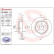 Bromsskiva COATED DISC LINE 08.B601.11 Brembo, miniatyr 3