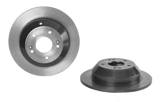 Bromsskiva COATED DISC LINE 08.B605.11 Brembo