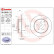 Bromsskiva COATED DISC LINE 08.B646.11 Brembo, miniatyr 2