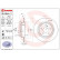 Bromsskiva COATED DISC LINE 08.B844.11 Brembo, miniatyr 2