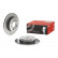 Bromsskiva COATED DISC LINE 08.C046.11 Brembo, miniatyr 2