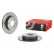 Bromsskiva COATED DISC LINE 08.C046.41 Brembo, miniatyr 2