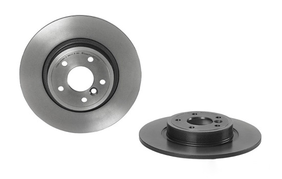 Bromsskiva COATED DISC LINE 08.C208.21 Brembo