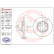 Bromsskiva COATED DISC LINE 08.C308.11 Brembo, miniatyr 3