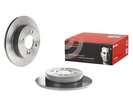 Bromsskiva COATED DISC LINE 08.C650.11 Brembo, bild 3