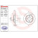 Bromsskiva COATED DISC LINE 08.D248.11 Brembo