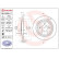 Bromsskiva COATED DISC LINE 08.D430.11 Brembo, miniatyr 2