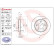 Bromsskiva COATED DISC LINE 08.D445.11 Brembo, miniatyr 2