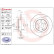 Bromsskiva COATED DISC LINE 08.D713.11 Brembo, miniatyr 2