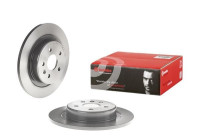 Bromsskiva COATED DISC LINE 08.D757.11 Brembo