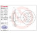 Bromsskiva COATED DISC LINE 08.D757.11 Brembo, miniatyr 2