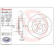 Bromsskiva COATED DISC LINE 08.N233.11 Brembo, miniatyr 3