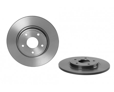 Bromsskiva COATED DISC LINE 08.N249.11 Brembo