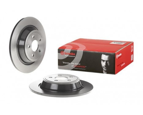 Bromsskiva COATED DISC LINE 08.N258.41 Brembo, bild 2