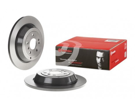 Bromsskiva COATED DISC LINE 08.R101.11 Brembo, bild 3