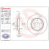 Bromsskiva COATED DISC LINE 08N12311 Brembo, miniatyr 3