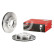 Bromsskiva COATED DISC LINE 09.5449.11 Brembo